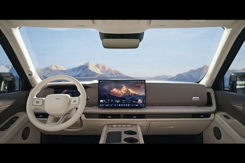 Большой кроссовер Haval Great Wall H10: показан интерьер