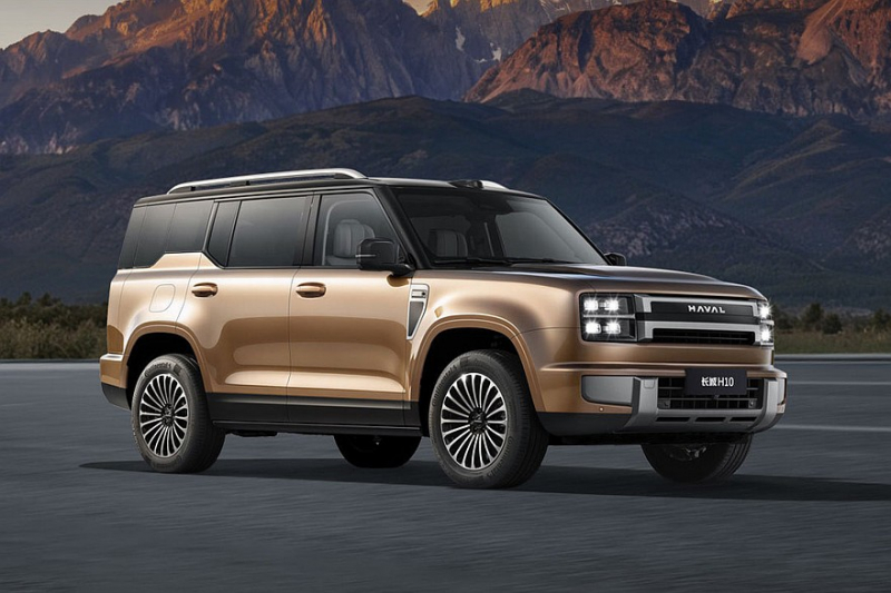Большой кроссовер Haval Great Wall H10: показан интерьер