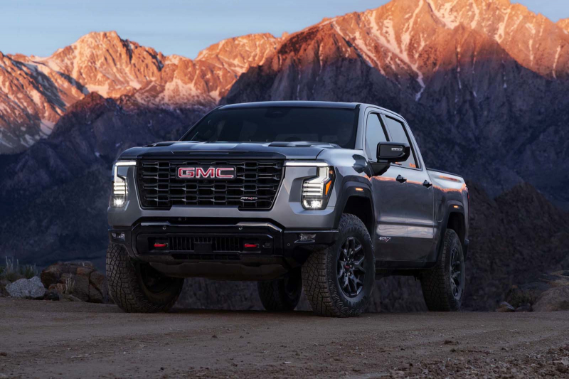 GMC рассекретила новый большой пикап Sierra 1500 с пересмотренной моторной гаммой
