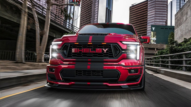 Масл-трак Shelby F-150 Super Snake SuperCrew начинает охоту на Ram 1500 Rumble Bee SRT