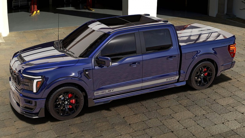 Масл-трак Shelby F-150 Super Snake SuperCrew начинает охоту на Ram 1500 Rumble Bee SRT