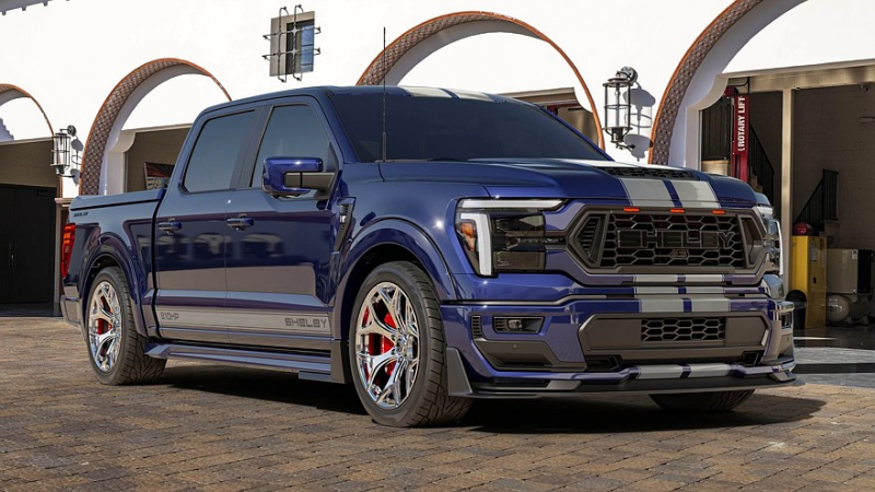 Масл-трак Shelby F-150 Super Snake SuperCrew начинает охоту на Ram 1500 Rumble Bee SRT
